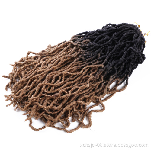 Smart Braid Crochet Hair Extension Wholesale Synthetic Hair Mermaid Most Natural Nu locs